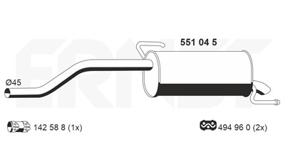 ERNST 551045 EAN: 4007463551045.