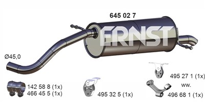 ERNST 645027 EAN: 4007463645027.