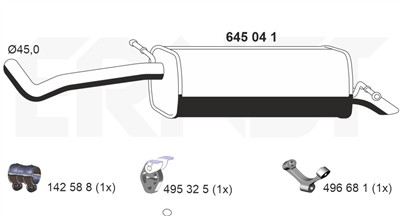 ERNST 645041 EAN: 4007463645041.