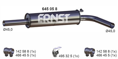 ERNST 645058 EAN: 4007463645058.