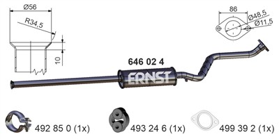 ERNST 646024 EAN: 4007463646024.