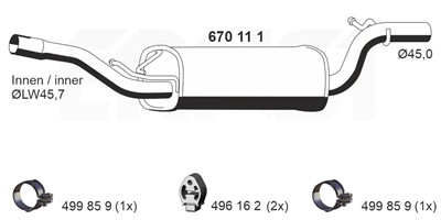 ERNST 670111 EAN: 4007463670111.