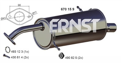 ERNST 670159 EAN: 4007463670159.