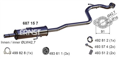 ERNST 687157 EAN: 4007463687157.