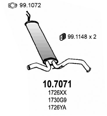 ASSO 10.7071 EAN: 0.