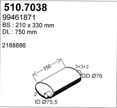 ASSO 510.7038 EAN: 0.