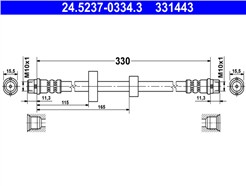 ATE 24.5237-0334.3