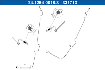 ATE 24.1294-0018.3 Číslo výrobce: 331713. EAN: 4006633469494.
