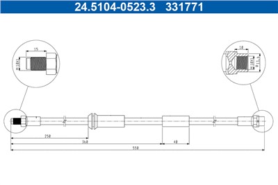 ATE 24.5104-0523.3 Číslo výrobce: 331771. EAN: 4006633500951.