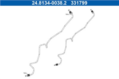 ATE 24.8134-0038.2 Číslo výrobce: 331799. EAN: 4006633503051.