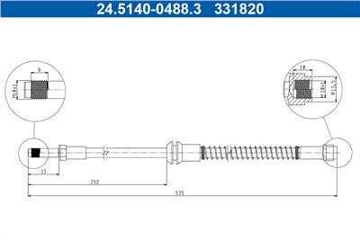 ATE 24.5140-0488.3 Číslo výrobce: 331820.