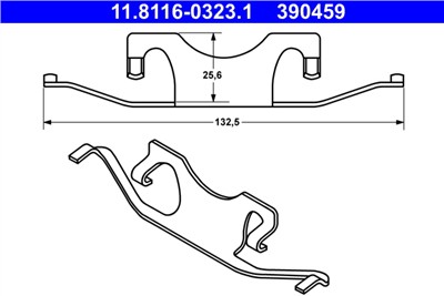 ATE 11.8116-0323.1 Číslo výrobce: 390459. EAN: 4006633328937.