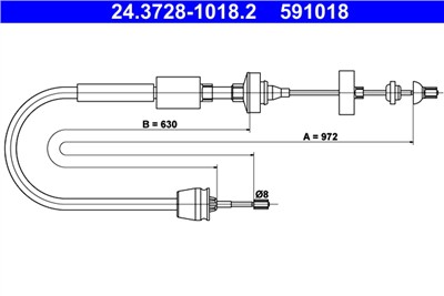 ATE 24.3728-1018.2 Číslo výrobce: 591018. EAN: 4006633078641.