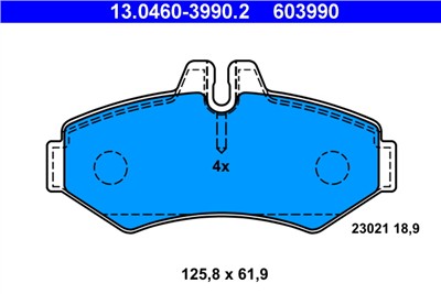 ATE 13.0460-3990.2 Číslo výrobce: 603990. EAN: 4006633091305.
