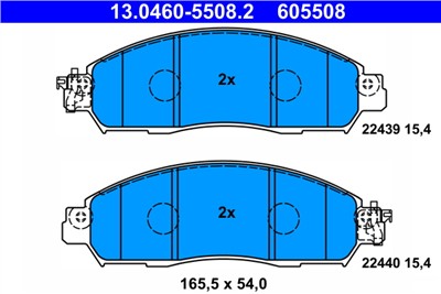 ATE 13.0460-5508.2 Číslo výrobce: 605508. EAN: 4006633487818.