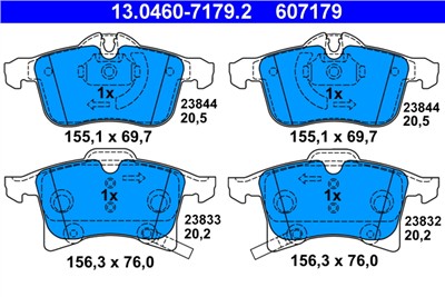 ATE 13.0460-7179.2 Číslo výrobce: 607179. EAN: 4006633117913.