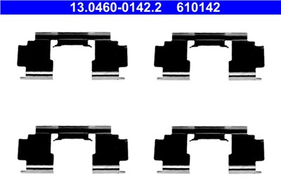 ATE 13.0460-0142.2 Číslo výrobce: 610142. EAN: 4006633402569.