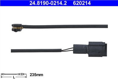 ATE 24.8190-0214.2 Číslo výrobce: 620214. EAN: 4006633303842.