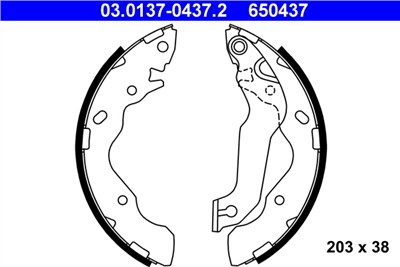 ATE 03.0137-0437.2 Číslo výrobce: 650437. EAN: 4006633130868.
