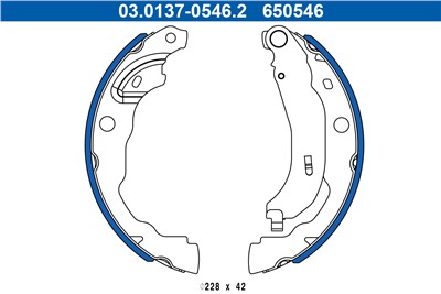 ATE 03.0137-0546.2 Číslo výrobce: 650546. EAN: 4006633507271.
