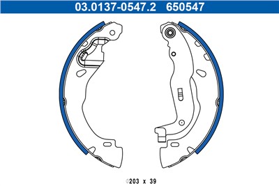 ATE 03.0137-0547.2 Číslo výrobce: 650547.