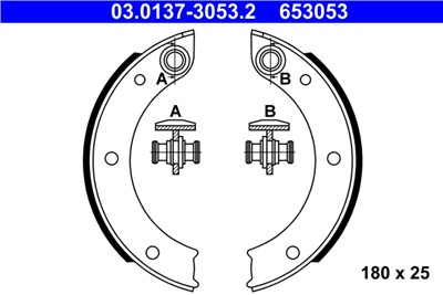 ATE 03.0137-3053.2 Číslo výrobce: 653053. EAN: 4006633422475.
