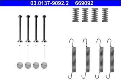 ATE 03.0137-9092.2 Číslo výrobce: 669092. EAN: 4006633120272.