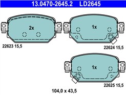 ATE 13.0470-2645.2 ATE Ceramic