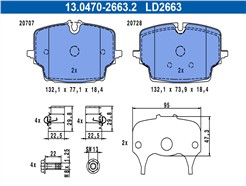 ATE 13.0470-2663.2 ATE Ceramic