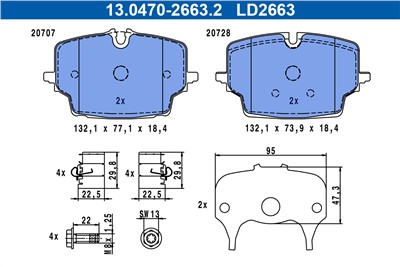 ATE 13.0470-2663.2 Číslo výrobce: LD2663. EAN: 4006633502054.