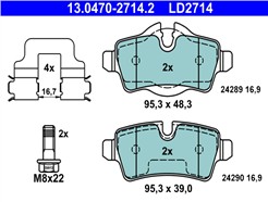 ATE 13.0470-2714.2 ATE Ceramic