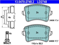 ATE 13.0470-2748.2 ATE Ceramic