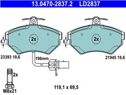 ATE 13.0470-2837.2 ATE Ceramic