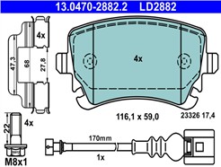 ATE 13.0470-2882.2 ATE Ceramic