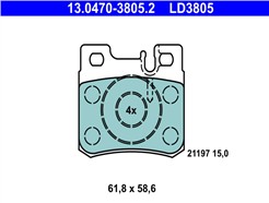 ATE 13.0470-3805.2 ATE Ceramic
