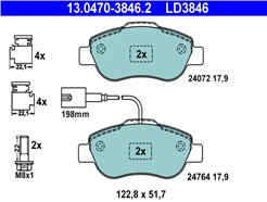 ATE 13.0470-3846.2 ATE Ceramic