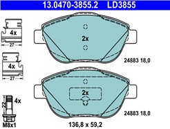ATE 13.0470-3855.2 ATE Ceramic