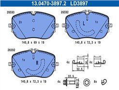 ATE 13.0470-3897.2 ATE Ceramic