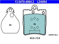 ATE 13.0470-4064.2 ATE Ceramic