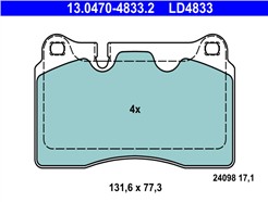ATE 13.0470-4833.2 ATE Ceramic
