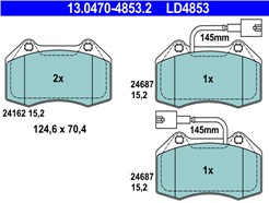 ATE 13.0470-4853.2 ATE Ceramic