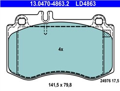 ATE 13.0470-4863.2 ATE Ceramic