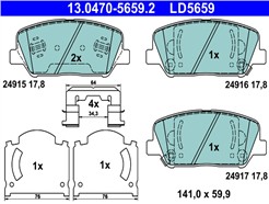 ATE 13.0470-5659.2 ATE Ceramic