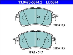 ATE 13.0470-5674.2 ATE Ceramic