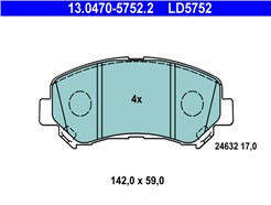 ATE 13.0470-5752.2 ATE Ceramic