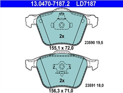 ATE 13.0470-7187.2 ATE Ceramic