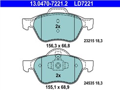 ATE 13.0470-7221.2 ATE Ceramic