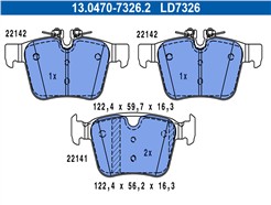 ATE 13.0470-7326.2 ATE Ceramic