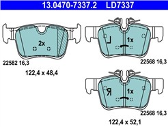 ATE 13.0470-7337.2 ATE Ceramic