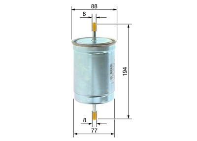 BOSCH 0 450 905 216 Číslo výrobce: F 5216. EAN: 3165141081039.
